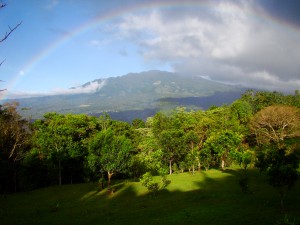 Volcan Baru above Boquete in western Panama